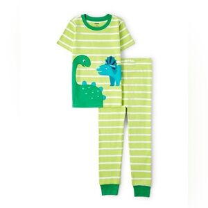 Gymboree Boys Dino Snug Fit Cotton Pajamas